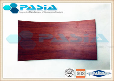 Porcellana Resistente agli'acidi di legno del bordo della struttura di Panelswith della parete legata del favo del piatto di HPL fornitore