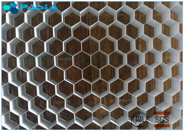 Porcellana Stagnola di alluminio Thinkness del materiale 0.07MM del favo del pannello composto del soffitto del favo fornitore