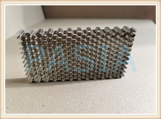 Porcellana High Open Area Low Pressure Drop Stainless Steel Honeycomb Air Flow Straightener For Wind Tunnel Aerodynamic Testing fornitore