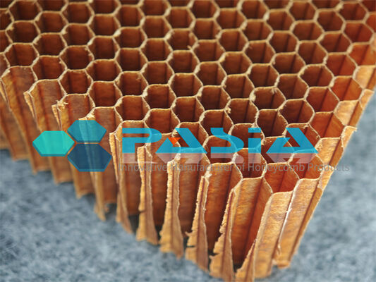 Porcellana Flex Core Aramid Honeycomb for Three D Shaped Parts Requiring Insulation and Non Conductivity fornitore