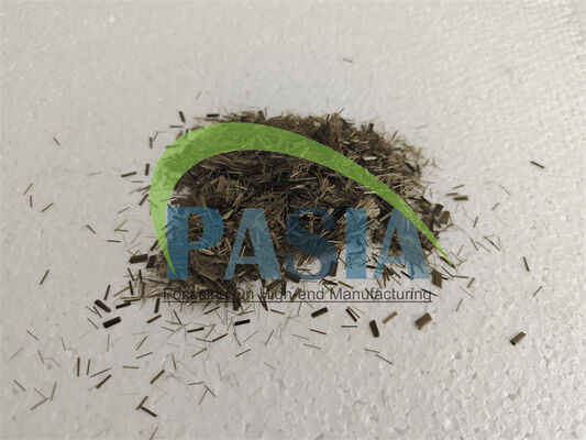 Porcellana Easy Mixing Basalt Chopped Fibers Strands Fabrics for Bulk Molding Compound and Sheet Molding Compound fornitore