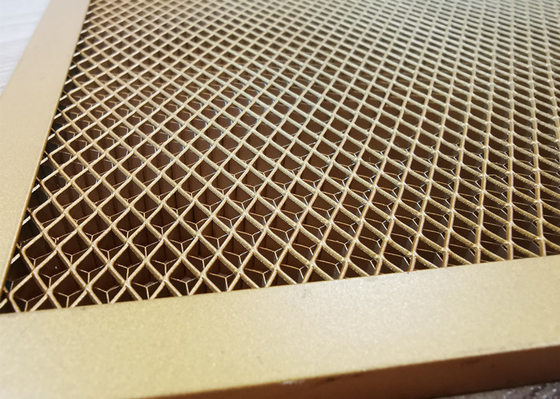 Porcellana Acciaio di EMI Welded Honeycomb Shielding Stainless, pannelli di ventilazione del favo di rf fornitore