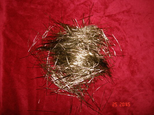 Strati tritati di fibre di pietra di basalto naturale per il rinforzo di materiali di attrito per l'automotive fornitore