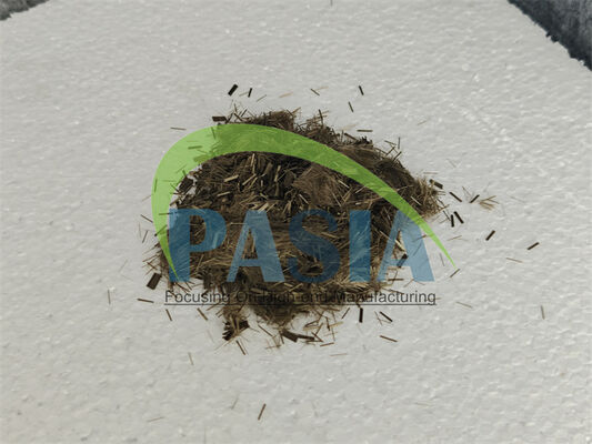 Heat Resistance Anti-friction Basalt Fiber Chopped Strands of 3 mm Chopping Length fornitore