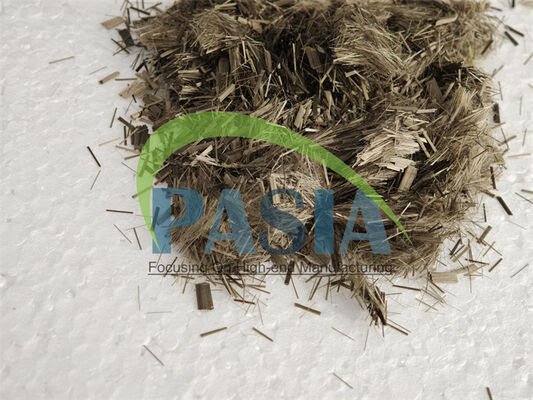 Heat Resistance Anti-friction Basalt Fiber Chopped Strands of 3 mm Chopping Length fornitore