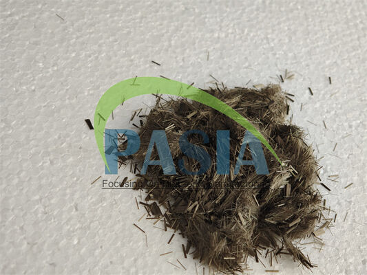 Heat Resistance Anti-friction Basalt Fiber Chopped Strands of 3 mm Chopping Length fornitore