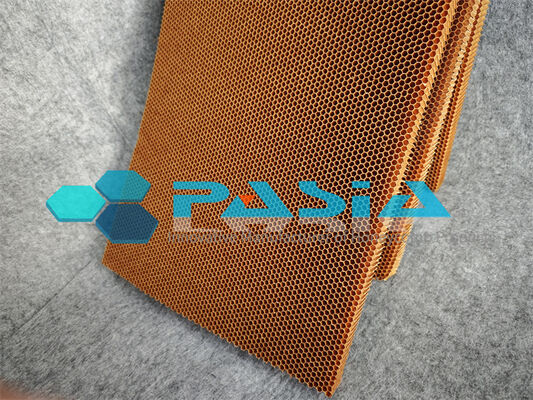 Manufacturer Supply AS9100D-Certified  Aramid Honeycomb Core The Smart Alternative To Aluminum Honeycomb fornitore