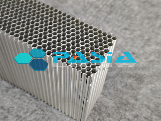 Pre-crushed Bi-directional Aluminum Honeycomb Impact Attenuator With Constant Force Plateau For 9 Meter Drop Test Accident Scenarios fornitore