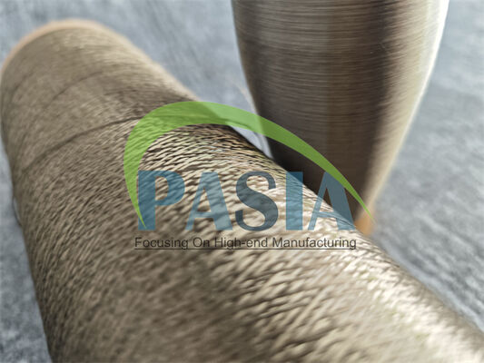 23 Micron 2400 tex Basalt Continuous Fiber Roving for Pultrusion Rebar for Concrete fornitore
