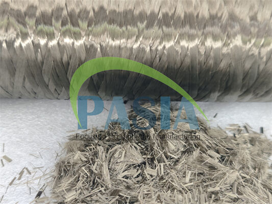 Alkali Proof Basalt Fiber Chopped Strands for Durable Asphalt Pavement Reinforcement fornitore