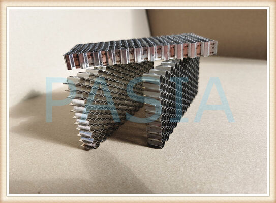 High Open Area Low Pressure Drop Stainless Steel Honeycomb Air Flow Straightener For Wind Tunnel Aerodynamic Testing fornitore