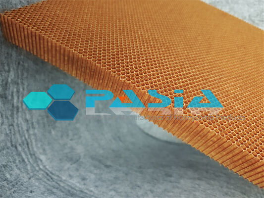 Flex Core Aramid Honeycomb for Three D Shaped Parts Requiring Insulation and Non Conductivity fornitore
