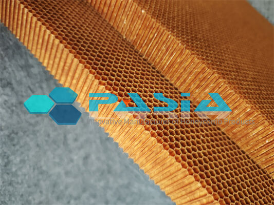 Flex Core Aramid Honeycomb for Three D Shaped Parts Requiring Insulation and Non Conductivity fornitore