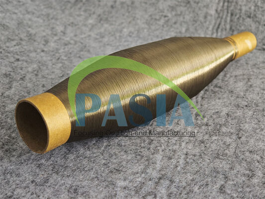 Soft Flexible Twisted Basalt Fiber Yarn with Excellent Drapability and Abrasion Resistance Designed for Weaving Firefighter Protective Clothing and Welding Safety Blankets. fornitore