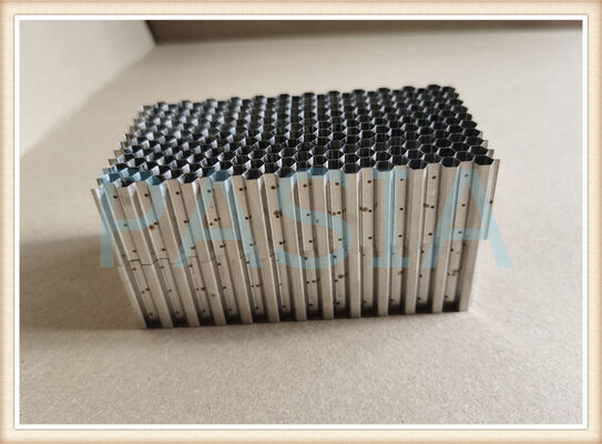 Custom Cell Size 0.8-3mm Honeycomb Seal Ring for Aero-engine fornitore