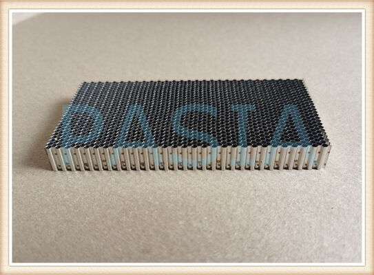 Custom Cell Size 0.8-3mm Honeycomb Seal Ring for Aero-engine fornitore